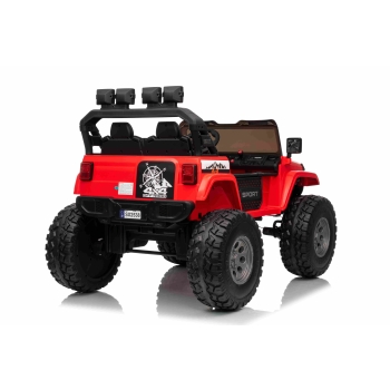Auto na akumulator Extreme Sport 4x4 Zmienna Wielkość Czerwony SX2539.CR